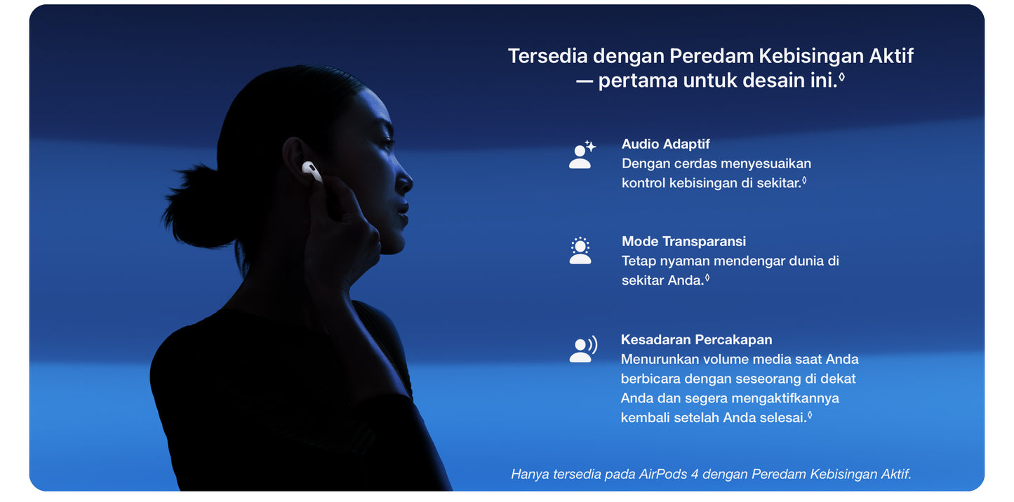 AirPods 4 with Active Noise Cancellation