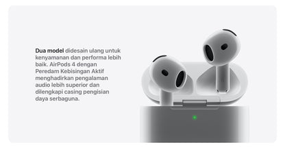 AirPods 4 with Active Noise Cancellation