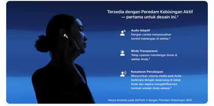 AirPods 4 with Active Noise Cancellation